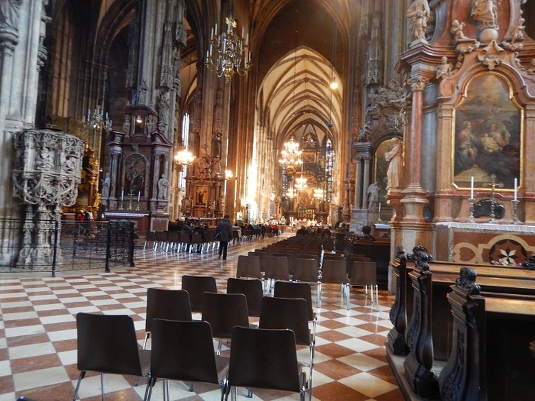 interior stephandom | viena catedrala |