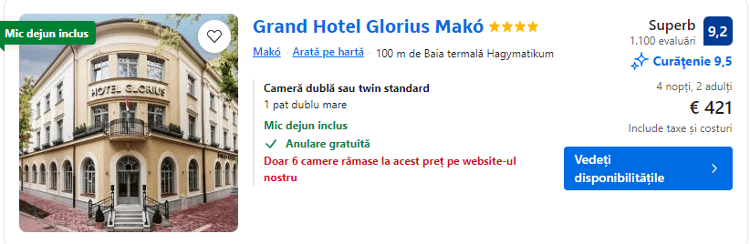 grand hotel glorius mako | mako ungaria | hagymatikum | baile hagymatikum |