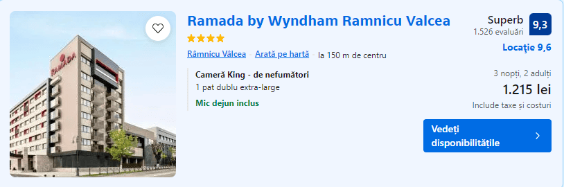 ramada by wyndham valcea | hotel in valcea | hotel patru stele valcea |