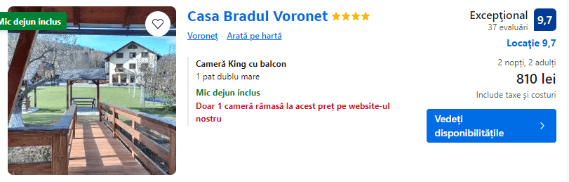 casa bradul voronet | craciun 2024 la voronet | cazare voronet de craciun 2024 |