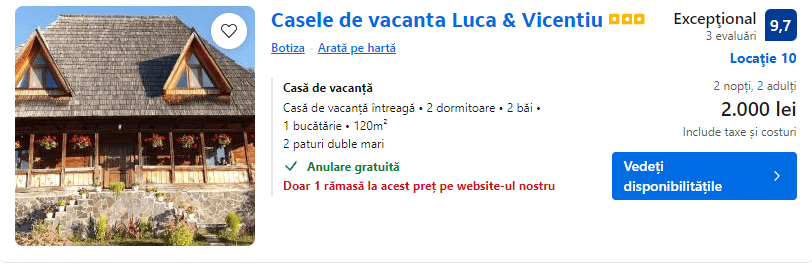 casele de vacanta luca si vincetiu | cazare botiza | sarbatorile de iarna in maramures |