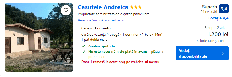 casutele andreica | revelion 2025 in maramures | case de inchiriat amramures | revelion traditional maramures |