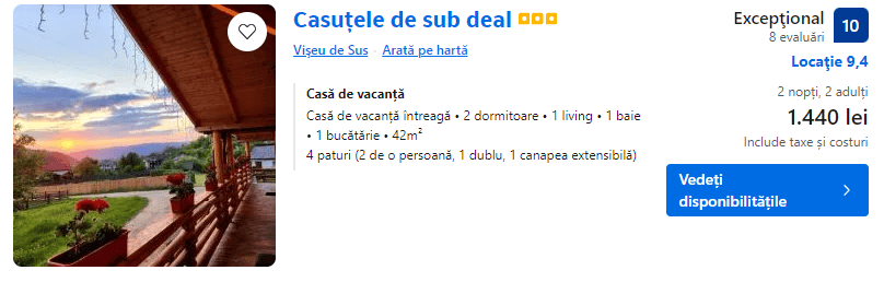 casutele de sub deal | oferte craciun in maramures |