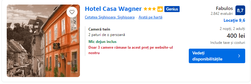 hotel casa wagner sighisoara | oferte de 1 decembrie in romania | vacanta la sighisoara | case de vacanta judetul sibiu |