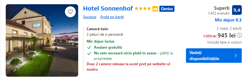 hotel sonnenhof | craciun 2024 in bucovina | craciun 2024 la suceava |