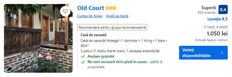 old court | cazare curtea de arges revelion 2025 |