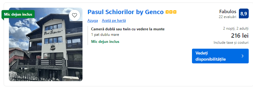 pasul schiorilor by genco azuga | 1 decembrie pe valea prahovei | case de vacanta pe valea prahovei |