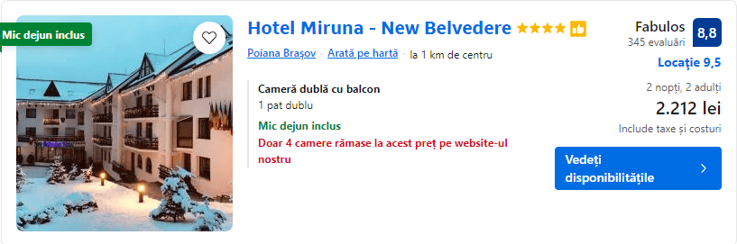 hotel miruna | pachet revelion 2025 poiana brasov | revelion in poiana brasov |