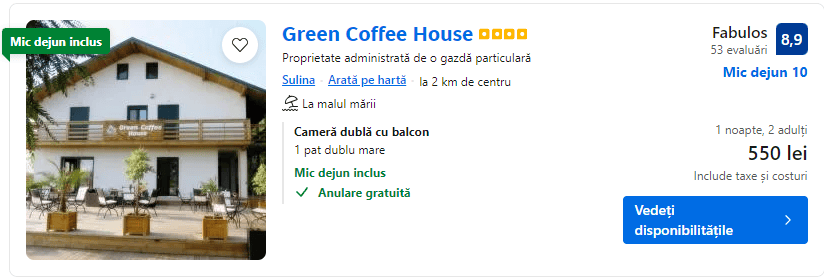 green coffee house | cazare sulina | oferte cazare sulina | cazare sulina |