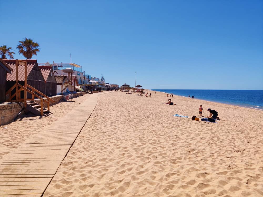 plaja Ilha de Faro | Faro | plaja Faro | plaje Algarve | Calatorul Multumit