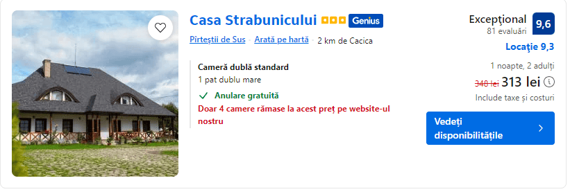 casa strabunicului | cazare langa salina cacica | salina cacica | pensiuni cacica |