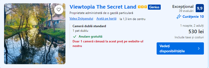 viewtopia secret land | casute valea draganului | casute cluj |