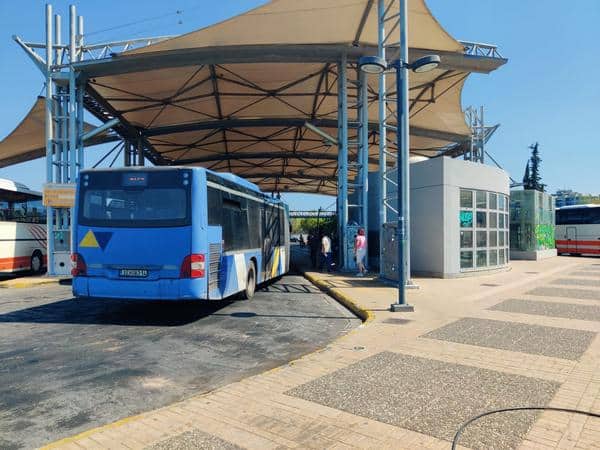 statia de autobuz Nomismatokopio atena | nomismatokopio bus station |