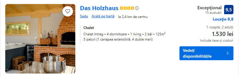 das holzhouse | cabana cu psicina incalzita exterioara |