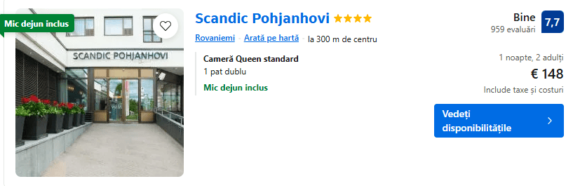 scandic pohjanhovi | hotel cu piscina rovaniemi | hotel in centrul orasului rovaniemi | hotel cu mic dejun in rovaniemi |